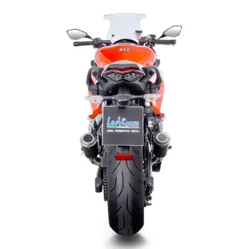 Escapes Leovince LV-10 Black Kawasaki Z1000 SX 2017 en adelante - vista 3