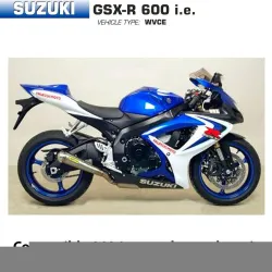 Escape Arrow Suzuki GSX-R 600 2006-2007 Pro-Race Inox - vista 1 Escape Arrow Suzuki GSX-R 600 2006-2007 Pro-Race Inox - vista 1