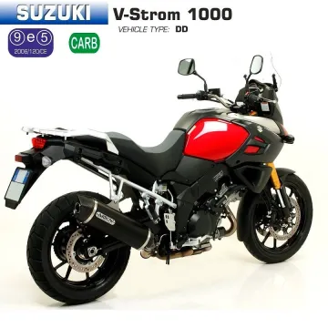 Escape Arrow Suzuki V-Strom 1000 2014-2016 Maxi Racetech Dark Aluminio - vista 2