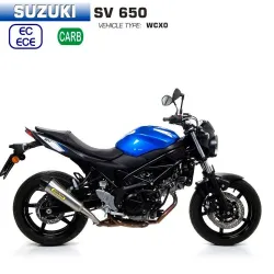Escape Arrow Suzuki SV 650 2016-2021 X-Kone Nichrom - vista 2