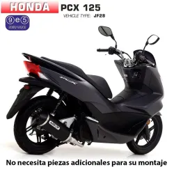 Escape completo Arrow Honda PCX 125 2012-2017 Urban Dark Aluminio - vista 2