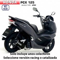 Escape completo Arrow Honda PCX 125 2018-2020 Urban Dark Aluminio - vista 2