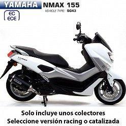 Escape completo Arrow Yamaha N-max 125 2017-2020 Urban Dark Aluminio - vista 1