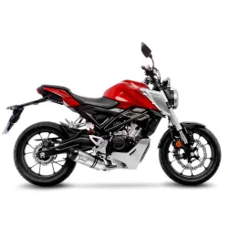 Escape completo Leovince Honda CB 125 R 2018-2020 LV One Evo Inox - vista 1 Escape completo Leovince Honda CB 125 R 2018-2020 LV One Evo Inox - vista 1