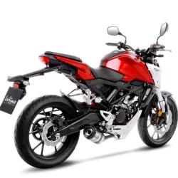 Escape completo Leovince Honda CB 125 R 2018-2020 LV One Evo Inox - vista 2 Escape completo Leovince Honda CB 125 R 2018-2020 LV One Evo Inox - vista 2