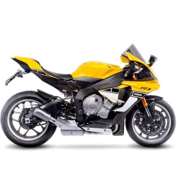 Escape Leovince Yamaha R1 2017-2018 LV-10 Inox - vista 1