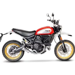 Escape Leovince Ducati Scrambler 800 Desert 2017-2018 LV-10 Inox - vista 1