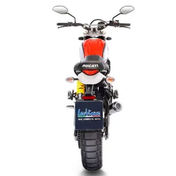 Escape Leovince Ducati Scrambler 800 Desert 2017-2018 LV-10 Inox - vista 3