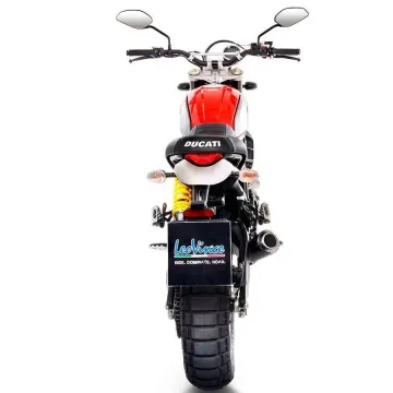 Escape Leovince Ducati Scrambler 800 Desert 2017-2018 LV-10 Black - vista 3