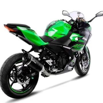 Escape completo Leovince Kawasaki Ninja 400 2018-2021 Factory S Carbono - vista 2