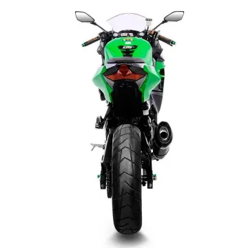 Escape completo Leovince Kawasaki Ninja 400 2018-2021 Factory S Carbono - vista 3