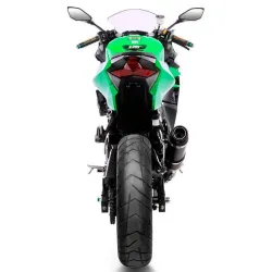 Escape Leovince Kawasaki Ninja 400 2018-2021 GP Corsa EVO - vista 3 Escape Leovince Kawasaki Ninja 400 2018-2021 GP Corsa EVO - vista 3