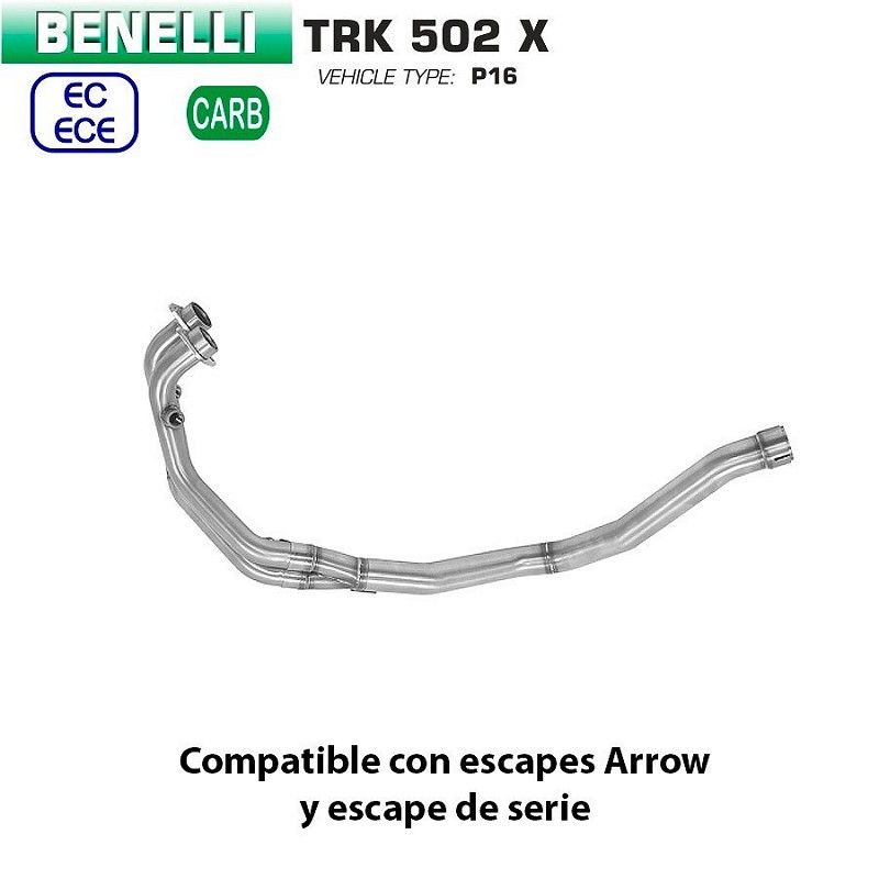 Colectores Benelli TRK 502 X 2018-2020 Arrow 
