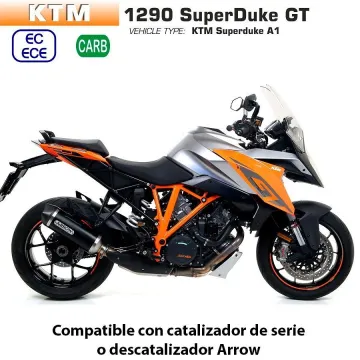 Escape KTM 1290 Superduke GT 2017-2021 Arrow Race-Tech Aluminio Dark copa Carbono - vista 1