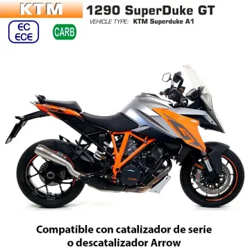 Escape KTM 1290 Superduke GT 2017-2021 Arrow ProRace Nichrom - vista 1