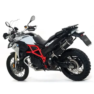 Escape Arrow BMW F 800 GS 2008-2016 Maxi Racetech Dark Aluminio copa Carbono - vista 2