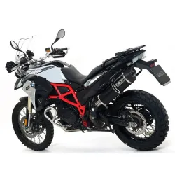Escape Arrow BMW F 800 GS 2008-2016 Maxi Racetech Dark Aluminio copa Carbono - vista 2