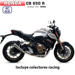 Escape completo Arrow Honda CB 650 R ProRace Full Titanio - vista 1 Escape completo Arrow Honda CB 650 R ProRace Full Titanio - vista 1