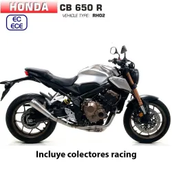 Escape completo Arrow Honda CB 650 R ProRace Nichrom - vista 1 Escape completo Arrow Honda CB 650 R ProRace Nichrom - vista 1