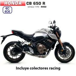 Escape completo Arrow Honda CB 650 R 2019-2021 ProRace Nichrom Dark - vista 1 Escape completo Arrow Honda CB 650 R 2019-2021 ProRace Nichrom Dark - vista 1