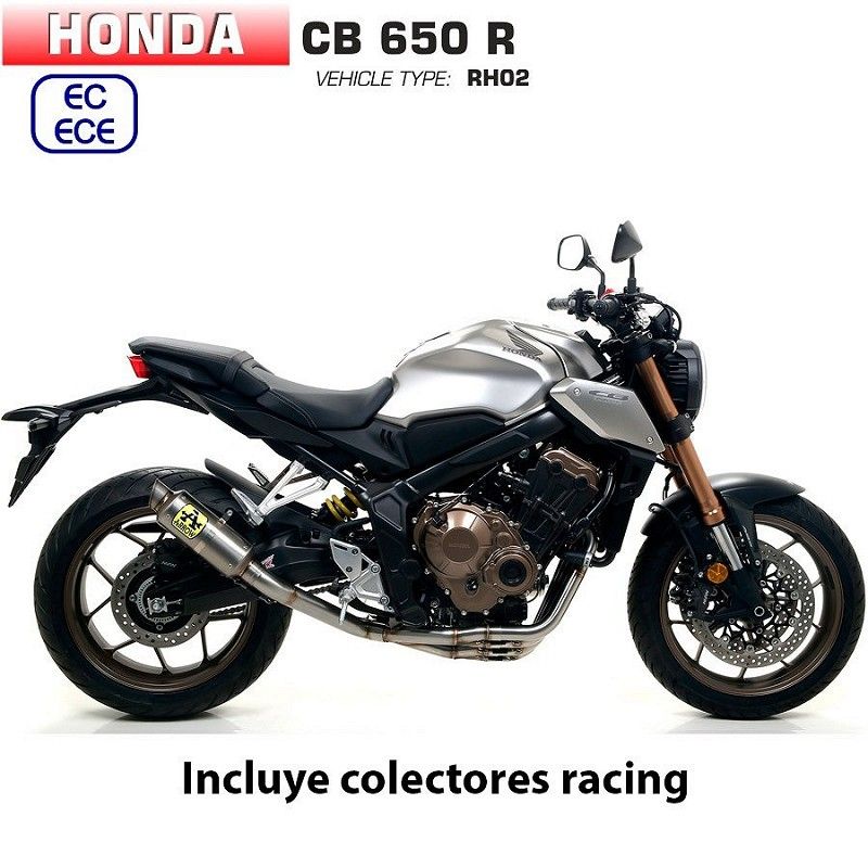 Escape completo Arrow Honda CB 650 R GP2 Full Titanio - vista 1