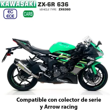 Escape Kawasaki ZX-6R 636 2019-2020 Arrow Xkone Nichrom - vista 1