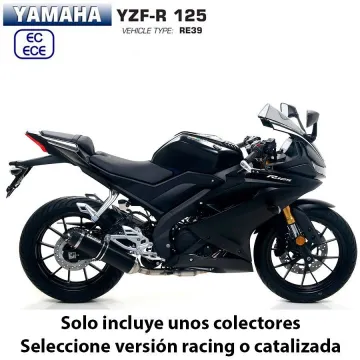 Escape completo Yamaha YZF-R 125 2019-2020 Arrow Thunder Aluminio Dark copa Carbono - vista 1