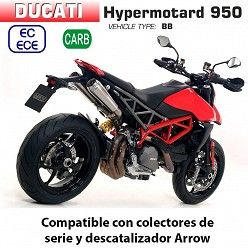 Escape Ducati Hypermotard 950 - SP Arrow ProRace Full Titanio - vista 2