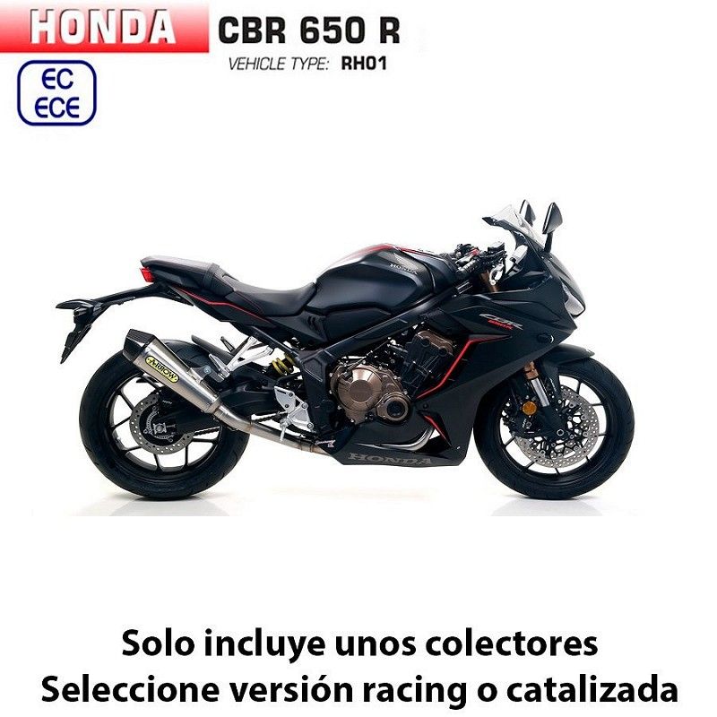 Escape completo Honda CBR 650 R 2019-2021 Arrow Xkone Nichrom copa Carbono - vista 1