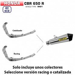 Escape completo Honda CBR 650 R 2019-2021 Arrow Xkone Nichrom copa Carbono - vista 2