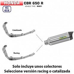 Escape completo Honda CBR 650 R 2019-2021 Arrow Thunder Titanio copa Carbono - vista 2