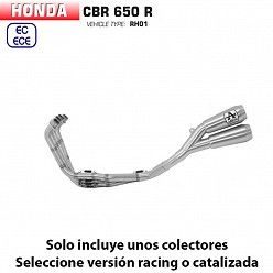 Escape completo Honda CBR 650 R 2019-2021 Arrow ProRace Nichrom Dark - vista 2