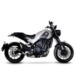 Escape Leovince Benelli Leoncino 500 2017-2020 LV-10 Inox Black - vista 1