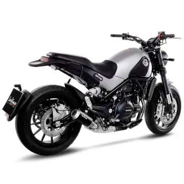 Escape Leovince Benelli Leoncino 500 2017-2020 LV-10 Inox Black - vista 2
