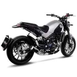 Escape Leovince Benelli Leoncino 500 2017-2020 LV-10 Inox Black - vista 2