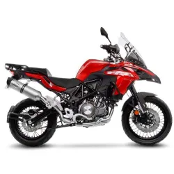 Escape Leovince Benelli TRK 502 X 2018-2020 LV One Evo Inox - vista 1