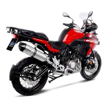 Escape Leovince Benelli TRK 502 X 2018-2020 LV One Evo Inox - vista 2