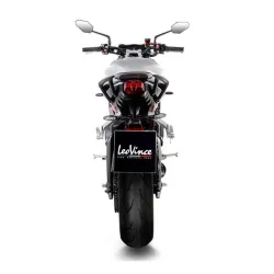 Escape Leovince Triumph Street Triple 765 S - R 2017-2021 LV One Evo Inox - vista 3 Escape Leovince Triumph Street Triple 765 S - R 2017-2021 LV One Evo Inox - vista 3