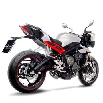 Escape Leovince Triumph Street Triple 765 S - R 2017-2021 LV One Evo Carbono - vista 2