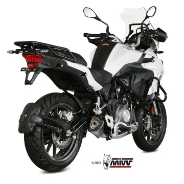 Escape Benelli TRK 502 2017-2018 MIVV Delta Race Inox - vista 2