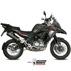Escape Benelli TRK 502 X 2018-2020 MIVV Oval Carbono - vista 1
