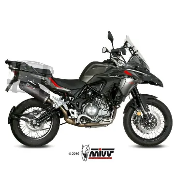 Escape Benelli TRK 502 X 2018-2020 MIVV Oval Carbono - vista 2