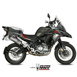 Escape Benelli TRK 502 X 2018-2020 MIVV Oval Titanio - vista 1