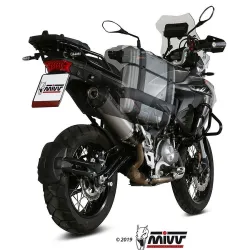 Escape Benelli TRK 502 X 2018-2020 MIVV Oval Titanio - vista 2