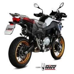 Escape BMW F850 GS MIVV Delta Race Black - vista 2