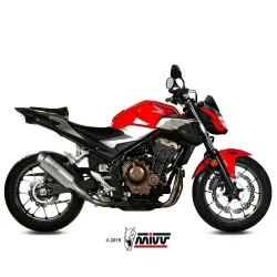 Escape Honda CB 500 F 2019-2020 MIVV GP Pro Titanio - vista 1