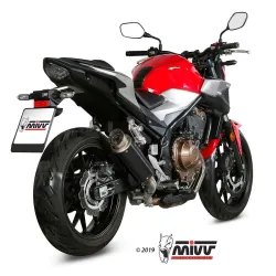 Escape Honda CB 500 F 2019-2020 MIVV GP Pro Black - vista 2