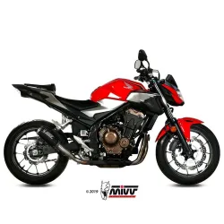 Escape Honda CB 500 F 2019-2020 MIVV MK3 Carbono - vista 1