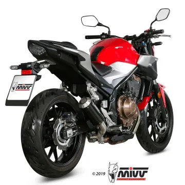 Escape Honda CB 500 F 2019-2020 MIVV MK3 Carbono - vista 2