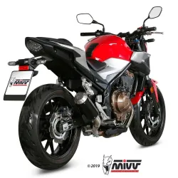 Escape Honda CB 500 F 2019-2020 MIVV MK3 Black - vista 2